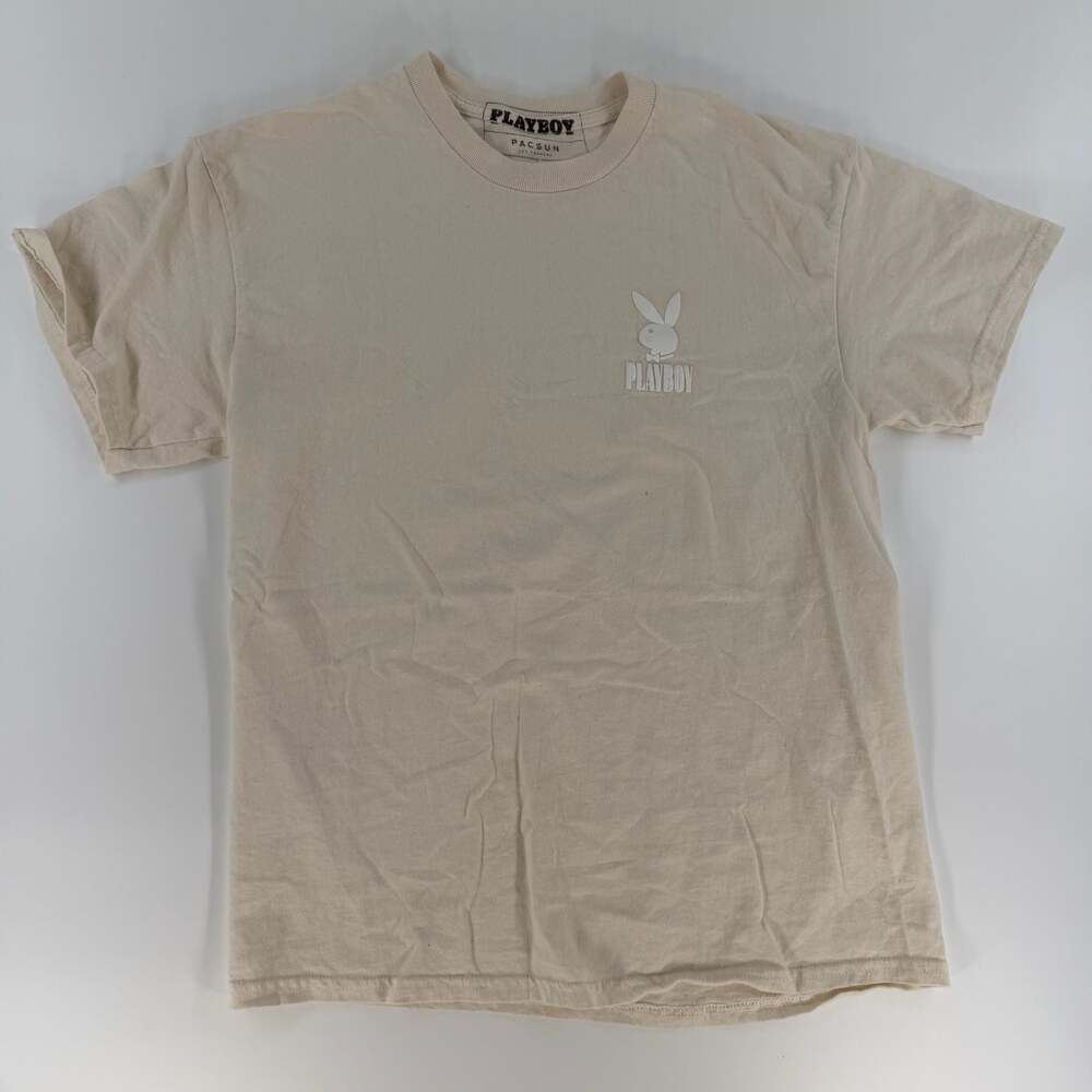 0715 Medium Playboy by PacSun Short Sleeve Logo Graphic T-Shirt